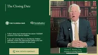 The Closing Date (Florida FAR/BAR Contract)