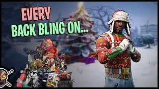 EVERY Back Bling on *YULETIDE RANGER* - Fortnite Cosmetics