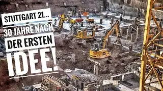 Stuttgart 21 Baufortschritt - 30 Jahre nach der ersten Idee| 29.08.18 | #S21 #stuttgart21