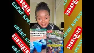 🇹🇬 P&Eacute;NURIE D'EAU POTABLE ET D&Eacute;TOURNEMENT DES FONDS FLEURS LYNE D&Eacute;NONCE 🇹🇬