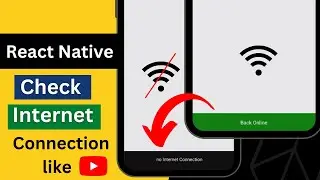 React Native Check Internet Connection Continuously like Youtube ✅ | In Hindi | Engineer Codewala