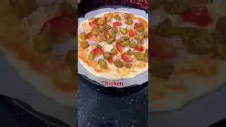 Chicken Pizza In Ifb Microwave #pizza recipe #perfect pizza at home