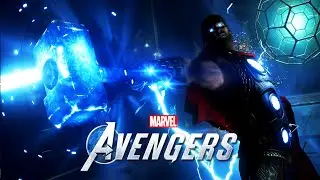 Marvel Avengers Game (2020) All Cutscenes Full Game Movie 60FPS