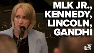 UT Rep. Quotes Historic Deaths in Charlie Kirk Vigil Speech