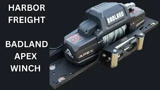Why I bought the Badland APEX 12k lb winch and how it's been so far