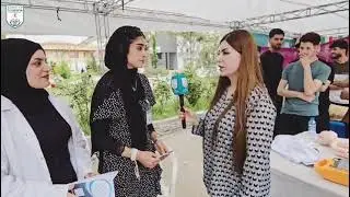 بەرنامەی پرسیار و دیاری لە یادی   زانکۆی پۆلیتەکنیکی گەرمیان  لە کەمپی تەکنیکی کەلار