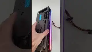 SAPPHIRE NITRO+ AMD RADEON RX 7800 XT 16GB | LED TEST #RX7800XT #radeongraphics #amdgpu #gpu