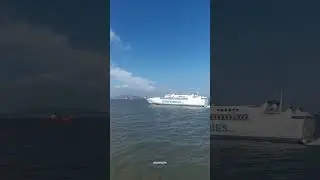 🔥M2M FERRIES #ship WHITE⚓ SPOTTED😱 #viral #trending #travel #navy #newstatus