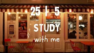 25/5 Pomodoro Timer | 3 x 25 min | Focus |Study | Reflection | Productivity #46