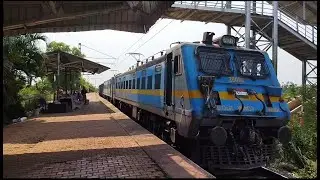 Aggressive Twins Wag7 Lead Aggressive Overloaded Freight Train Furious Skipped At Khirai
