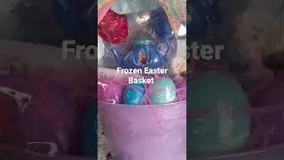 Frozen Easter Basket #diy #Frozen #basket
