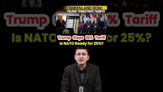 Trump Slaps 10% Tariff on NATO Allies &mdash; 25% Next? | Greenland Row Explained  #donaldtrump #greenland