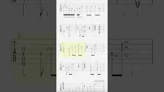Guitar Tab: Eric Johnson - East Wes #ericjohnsonguitar #guitartranscription #guitartab