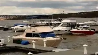 Newburgh, NY Waterfront * with old Riverboat Music
