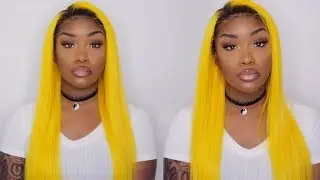 WATERCOLOR METHOD | YELLOW HAIR | FT WOWEBONY