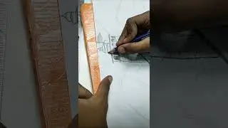 Kedarnath temple drawing sketch/official website of Kedarnath temple/Drawing sketch of Kedarnath