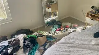 clean my DEPRESSION ROOM with me