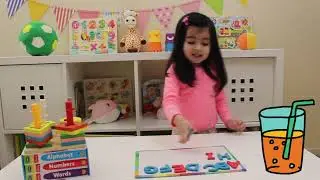 Learn ABC with Alphabet Game |ABC Puzzle | Preschool  Toddler Learning Video 