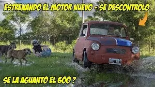 PROBANDO FIAT 600 - (SE SALIO LA RUEDA) - Radialero Team