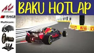 Hotlap @ Baku / Formula Hybrid 2018/ Oculus Rift / Assetto Corsa / Multicam