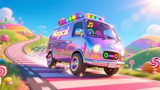 Playtime 123 Van Beat 🚐🔢 | Fun Numbers Song for Kids | Playful Nursery Rhyme