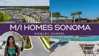 New Construction Home Tour: Explore the M/I Homes Sonoma II Model in Wesley Chapel, Tampa! 🏡