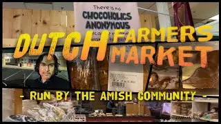 Dutch Famers Market in New Jersey, run by Amish.