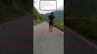 running in hills #fitness#jealth