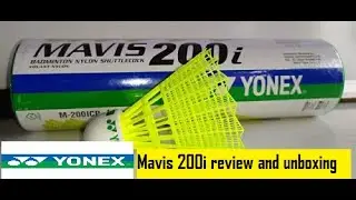 Yonex Mavis 200i Nylon shuttle unboxing and review | Best shuttle under 500 rupees | Pro shuttle |