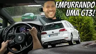 GOLF R Variant 🔥 Me emprestou o CARRO NOVO p/ testar em N&uuml;rbugring