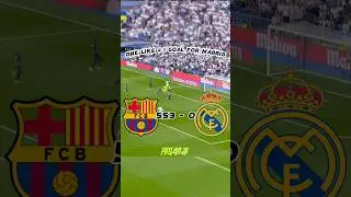 REAL MADRID VS BARCELONA MADRID VS BARCA RONALDO VS MESSI #viral #shortvideo #viralvideo #shorts