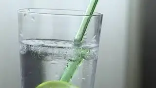 Borosilicate Colored Straight Glass Straws