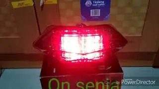 Stoplamp Ninja 250 fi custom led auto running + sen