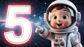Five Little Astronauts | Counting Song for Kids | 3D Space Adventure by MU Kids TV