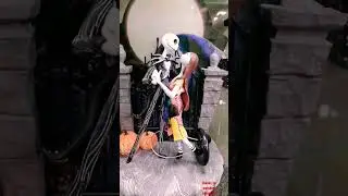 Disney Jack Skellington and Sally Figurine #shorts #shortvideo #figurine #nightmarebeforechristmas