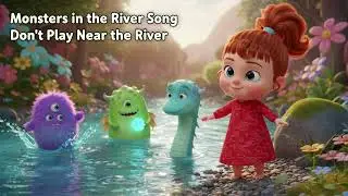 River Monsters Song 🌊👹 | Stay Safe Near Water | Baby & Toddler Music