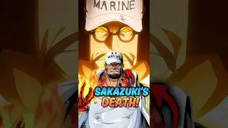 akainu's death! | #onepiece #shorts