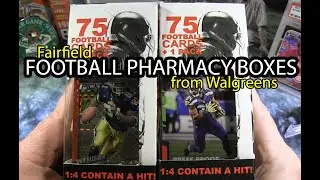 Football Fairfield Pharmacy Boxes from Walgreens