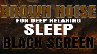 Deep Sleep Haven: 10 Hours of Brown Noise Therapy