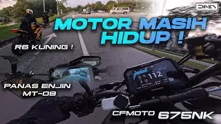 MOTOR MASIH HIDUP R6 KUNING ! CFMOTO 675 NK 675SR 2025 Malaysia [4K]