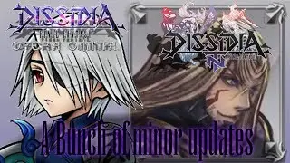 Minor Autumn updates for Dissidia OO/NT