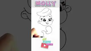 How to Draw Molly #drawing #art #cutedraws #drawingtutorials #drawingtutorial