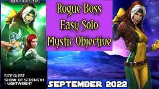 Show of Strength - Lightweight  Boss Rogue Easy Solo Mystic Objective &bull;&bull;MCOC September SQ Week 1