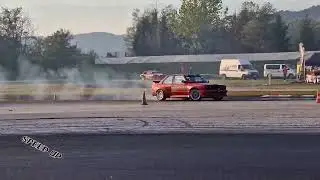 Car spinning out of control: drift gone wrong