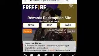 FREE FIRE  EMOTE REDEEM CODE TODAY || FREE FIRE TODAY 200000 LIVE WATCHING REWARD FREE FIRE