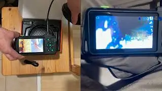 Konyhai lefoly&oacute; dugul&aacute;s vide&oacute; felv&eacute;tel. T22 endoscope test footage unboxing