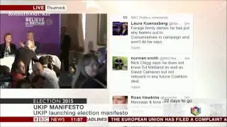 UKIP Manifesto Q&A with Nigel Farage