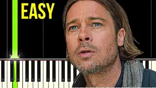 Isolated System by Muse theme music for World War Z Easy Piano Tutorial For Beginners