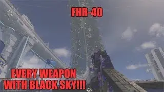 FHR-40 - The Pea Shooter (Every Weapon With Black Sky) - Infinite Warfare Gameplay