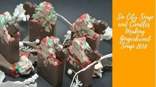 Making Gingerbread Soap 2018 Full Length Version